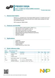 PBSS5130QAZ datasheet.datasheet_page 1