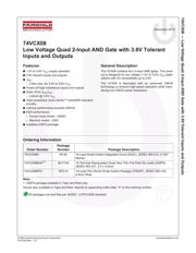 74VCX08MTCX datasheet.datasheet_page 1