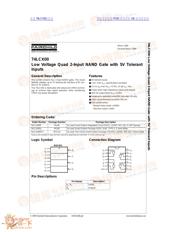 74LCX00 datasheet.datasheet_page 1