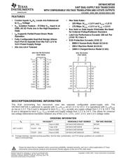 74AVCH8T245PWRE4 datasheet.datasheet_page 1