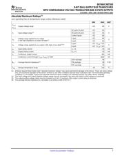 74AVCH8T245PWRE4 datasheet.datasheet_page 3