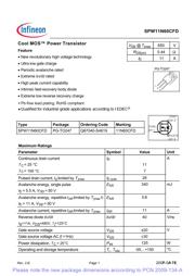 SPW11N60CFDFKSA1 datasheet.datasheet_page 1