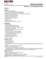 MX25L8006EM2I-12GTR datasheet.datasheet_page 5