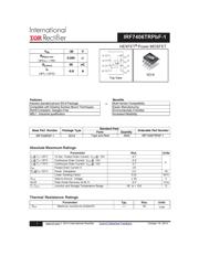 IRF7406PBF-1 datasheet.datasheet_page 1