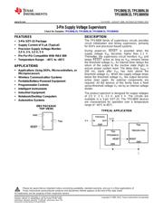 TPS3809L30DBVTG4 datasheet.datasheet_page 1