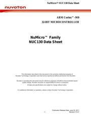 NUC130LE3AN datasheet.datasheet_page 1