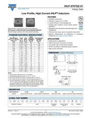 IHLP6767GZER3R3M01 数据规格书 1