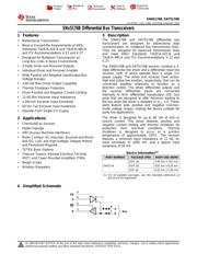 SN75176BP Datenblatt PDF