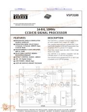 VSP3100 datasheet.datasheet_page 1