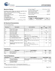 CY7C1071DV33-12BAXI datasheet.datasheet_page 4