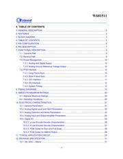 W681511S datasheet.datasheet_page 4