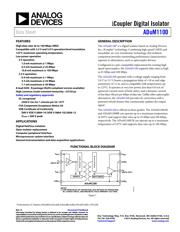 ADUM1100ARZ Datenblatt PDF