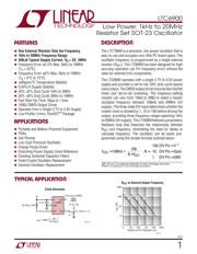 LTC6900IS5#PBF datasheet.datasheet_page 1