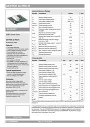 SKYPER 32 PRO R datasheet.datasheet_page 1