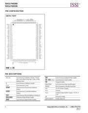 IS61LPS12836A-200TQLI 数据规格书 4
