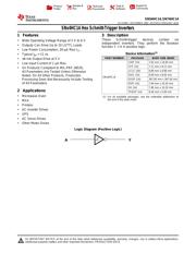 SN74HC14DRG4 datasheet.datasheet_page 1