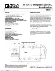 AD5934YRSZ-REEL7 Datenblatt PDF