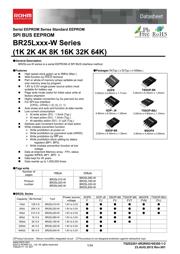 BR25L160FV-WE2 数据规格书 1