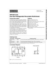 MM74HC221AMX datasheet.datasheet_page 1