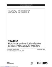 TDA4852 datasheet.datasheet_page 1