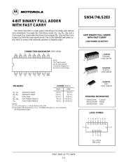 SN74LS283 datasheet.datasheet_page 1