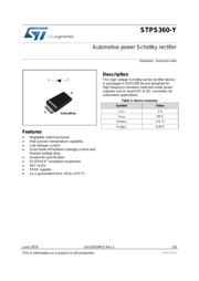 STPS360AFY 数据规格书 1