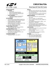 C8051F581-IMR datasheet.datasheet_page 1