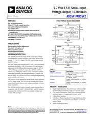 AD5541LRZ Datenblatt PDF