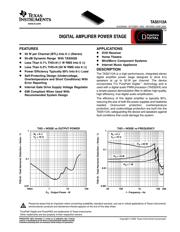 TAS5112ADFD datasheet.datasheet_page 1