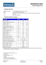 MLX90614ESF-AAA 数据规格书 3