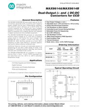 MAX8614BETD+TCK5 datasheet.datasheet_page 1