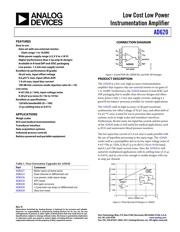 AD620BRZ-RL datasheet.datasheet_page 1