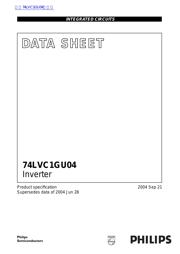 74LVC1GU04 datasheet.datasheet_page 1