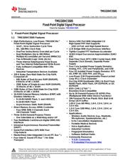 TMS320VC5505LZCH datasheet.datasheet_page 1