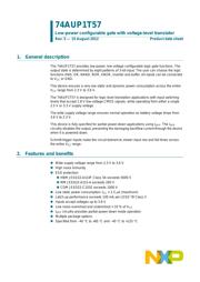 74AUP1T57 datasheet.datasheet_page 2