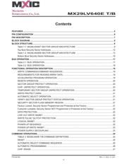 MX29LV640EBXEI-70G datasheet.datasheet_page 2