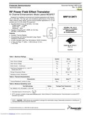 MRF1513NT1 数据规格书 1