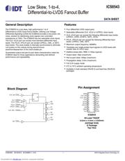 ICS8543BGLFT datasheet.datasheet_page 1
