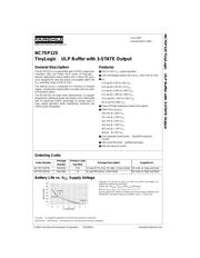 NC7SP125L6X datasheet.datasheet_page 1