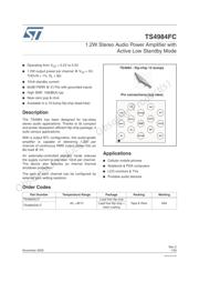TS4984EIJT 数据规格书 1