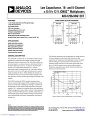 ADG1207 数据规格书 1