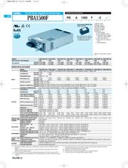 PBA1500F-15-C 数据规格书 1