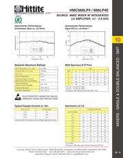 HMC666LP4E 数据规格书 6