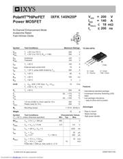 IXFK140N20P datasheet.datasheet_page 1