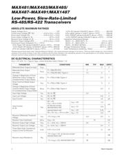 MAX491ESD+T datasheet.datasheet_page 2