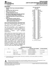 SN74ALVCH16269 数据规格书 1