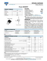 IRF840SPBF 数据规格书 1