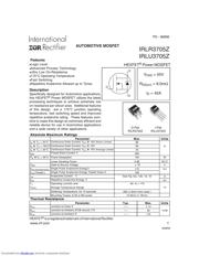 IRLU3705Z datasheet.datasheet_page 1