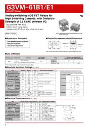 WM-61B datasheet.datasheet_page 1