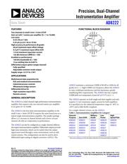 AD8222ACPZ-R7 Datenblatt PDF